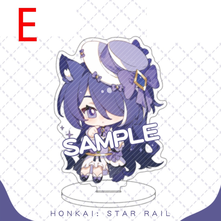 崩坏星穹铁道 崩壊:スターレイル 崩壊スターレイル スターレイル ロビン サンデー ミーシャ ホタル 花火 黄泉 アベンチュリン ブラックスワン アクリルスタンド