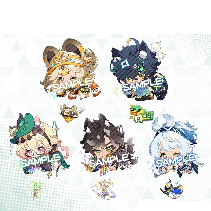 GenshinImpact genshinimpact 原神 セトス ムアラニ カチーナ キィニチ エミリエ アクリルキーホルダー