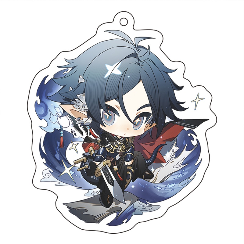 Arknights アークナイツ 明日方舟 黍 シュウ ズオ・ラウ 左乐 チョンユエ 重岳 万顷 リン・ユーシャ アクリルキーホルダー