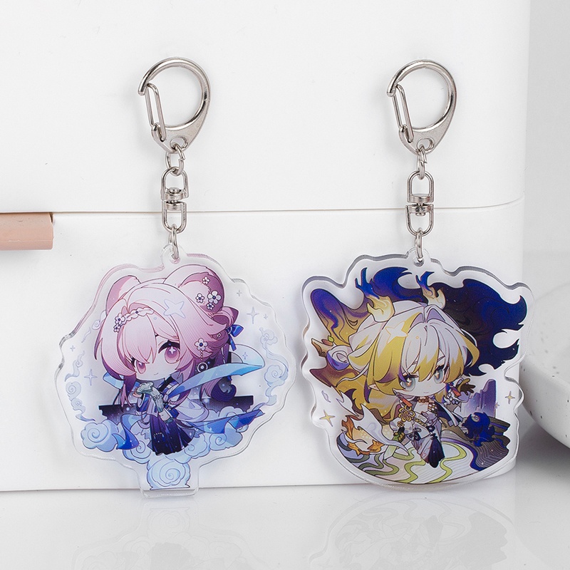 Arknights アークナイツ 明日方舟 黍 シュウ ズオ・ラウ 左乐 チョンユエ 重岳 万顷 リン・ユーシャ アクリルキーホルダー