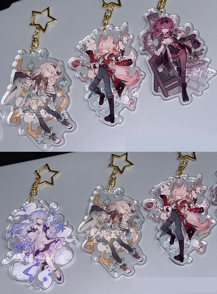 崩坏星穹铁道 崩壊:スターレイル 崩壊スターレイル スターレイル ロビン ホタル カフカ 椒丘 アクリルスタンド アクリルキーホルダー 缶バッジ