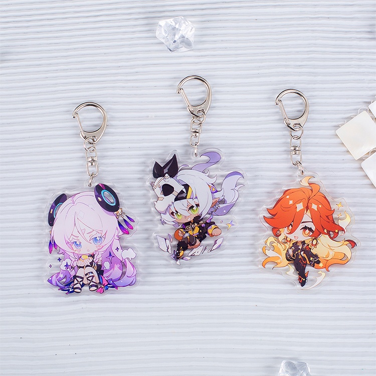 Genshin Impact genshinimpact 原神 イアンサ シロネン シトラリ チャスカ オロルン マーヴィカ アクリルキーホルダー