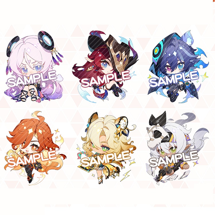 Genshin Impact genshinimpact 原神 イアンサ シロネン シトラリ チャスカ オロルン マーヴィカ アクリルキーホルダー