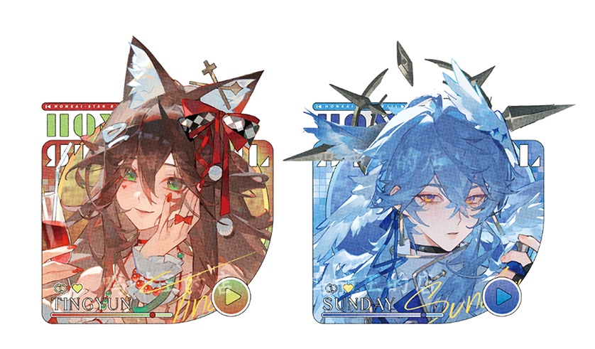 崩坏星穹铁道 崩壊:スターレイル 崩壊スターレイル スターレイル カフカ 刃 飲月 サンデー アベンチュリン 停雲 花火 黄泉 アクリルキーホルダー