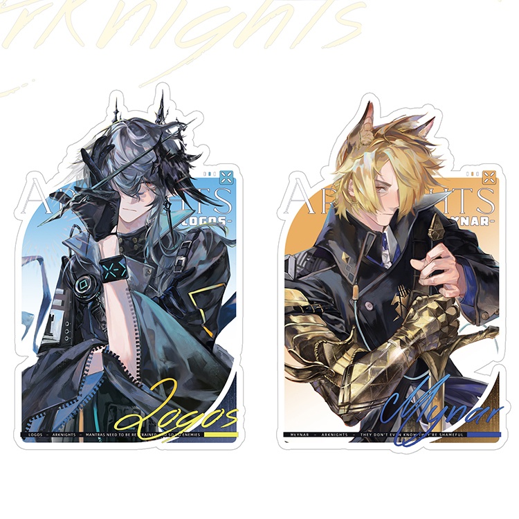 Arknights アークナイツ 明日方舟 ロゴス logos ムリナール アクリルキーホルダー