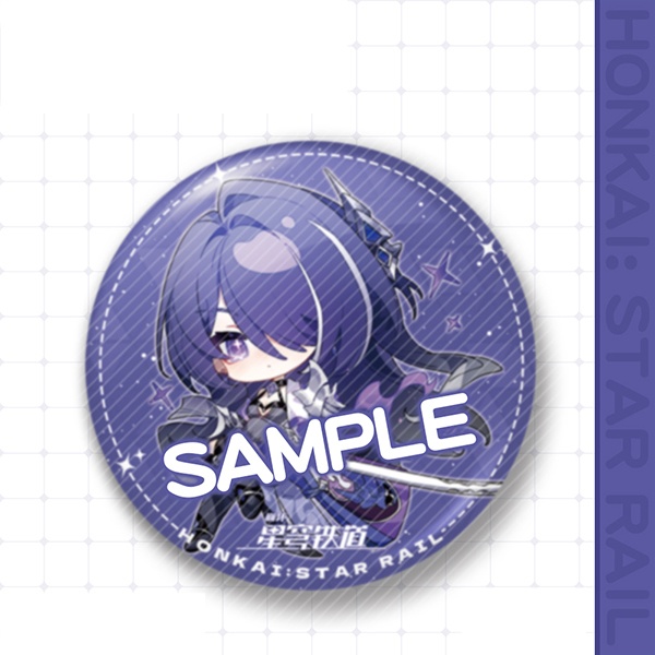 崩坏星穹铁道 崩壊:スターレイル 崩壊スターレイル スターレイル ロビン サンデー ミーシャ ホタル 花火 黄泉 アベンチュリン ブラックスワン 缶バッジ