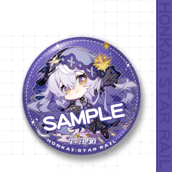 崩坏星穹铁道 崩壊:スターレイル 崩壊スターレイル スターレイル ロビン サンデー ミーシャ ホタル 花火 黄泉 アベンチュリン ブラックスワン 缶バッジ