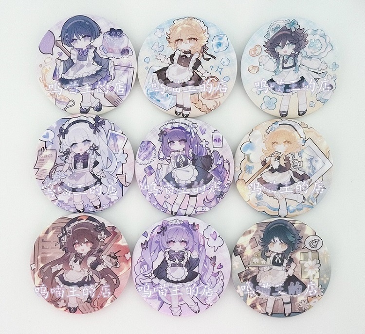 Genshin Impact genshinimpact 原神 鍾離 ヌヴィレット 珊瑚宮心海 ウェンティ 楓原万葉 神里綾華 神里綾人 刻晴 甘雨 カーヴェ アクリルキーホルダー アクリルスタンド 缶バッジ