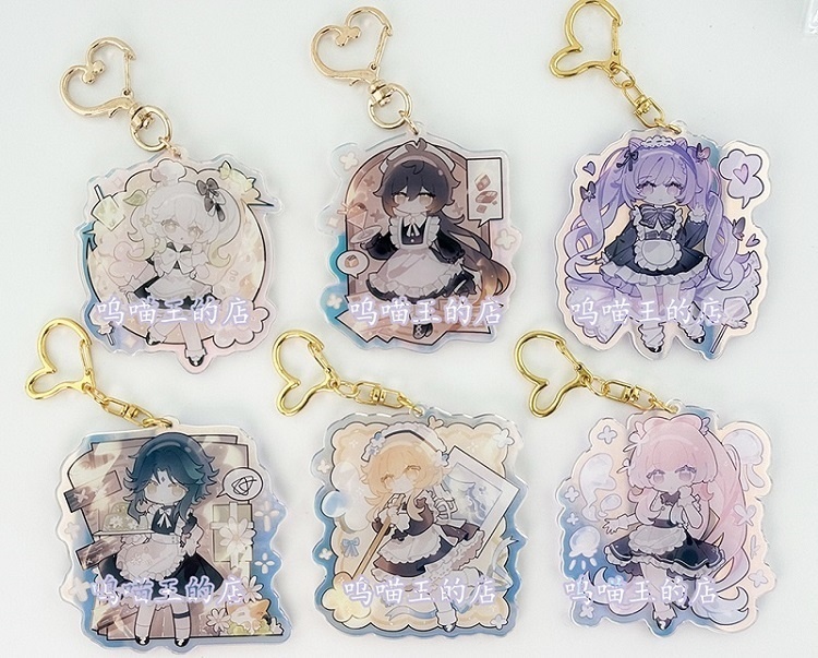 Genshin Impact genshinimpact 原神 鍾離 ヌヴィレット 珊瑚宮心海 ウェンティ 楓原万葉 神里綾華 神里綾人 刻晴 甘雨 カーヴェ アクリルキーホルダー アクリルスタンド 缶バッジ