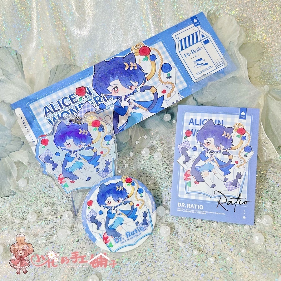 崩壊スターレイル スターレイル アベンチュリン Dr.レイシオ アクリルキーホルダー ブックマーク 缶バッジ チェキ ポラロイド