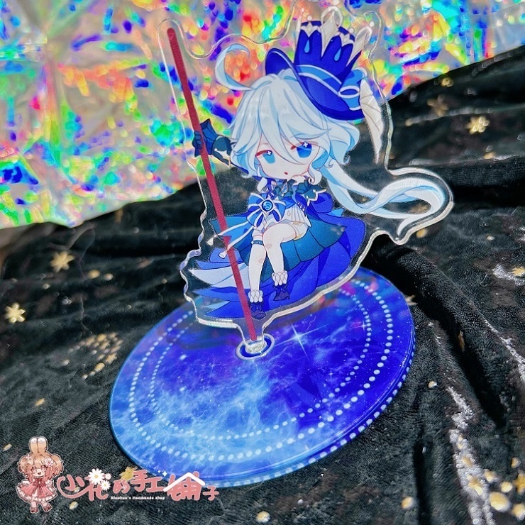 Genshin Impact genshinimpact 原神 フリーナ アルレッキーノ アクリルスタンド 缶バッジ