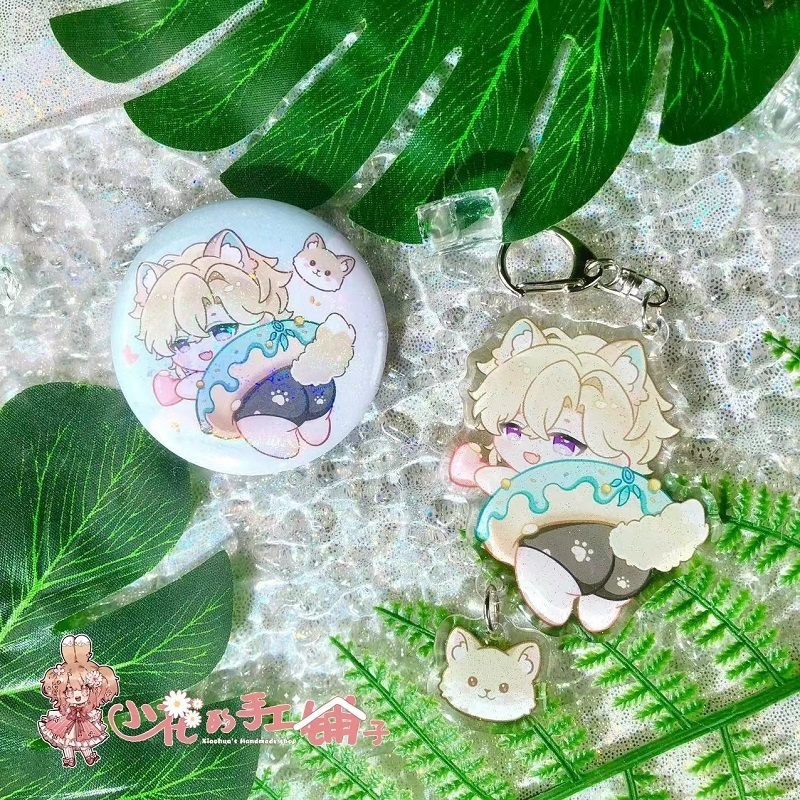 崩壊スターレイル スターレイル アベンチュリン Dr.レイシオ アクリルキーホルダー 缶バッジ