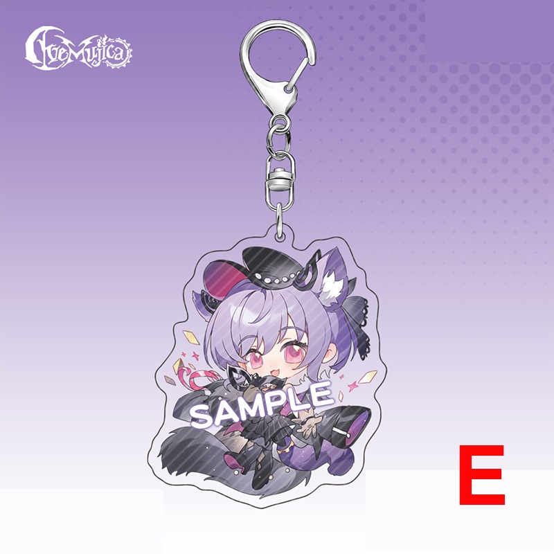 バンドリ Ave_Mujica BanG_Dream! 豊川祥子 若葉睦 祐天寺にゃむ 三角初華 八幡海鈴 アクリルキーホルダー