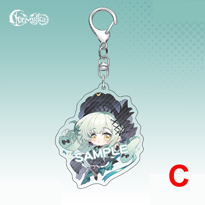 バンドリ Ave_Mujica BanG_Dream! 豊川祥子 若葉睦 祐天寺にゃむ 三角初華 八幡海鈴 アクリルキーホルダー