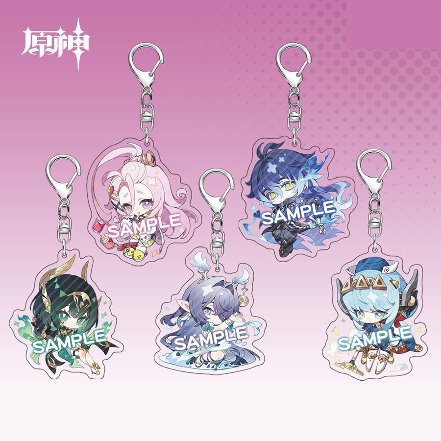 Genshin Impact genshinimpact 原神 アイノ フリンズ ラウマ ネフェル イネファ アクリルキーホルダー
