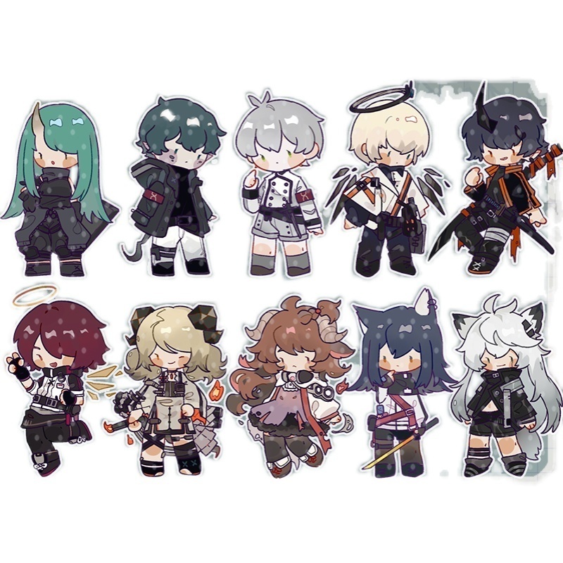 Arknights アークナイツ 明日方舟 メフィスト ファウスト エンカク イグゼキュター ホシグマ エクシア エイヤフィヤトラ イフリータ ラップランド テキサス アクリルキーホルダー