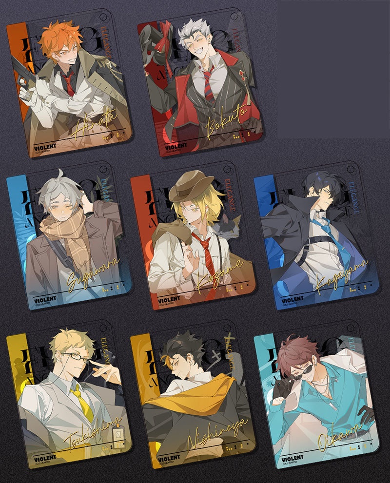 ハイキュー!! 日向翔陽 菅原孝支 影山飛雄 月島蛍 西谷夕 孤爪研磨 及川徹 木兎光太郎 アクリルスタンド アクリルキーホルダー 缶バッジ