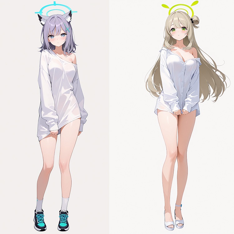 Blue Archive bluearchive ブルーアーカイブ 砂狼シロコ 十六夜ノノミ アクリルスタンド
