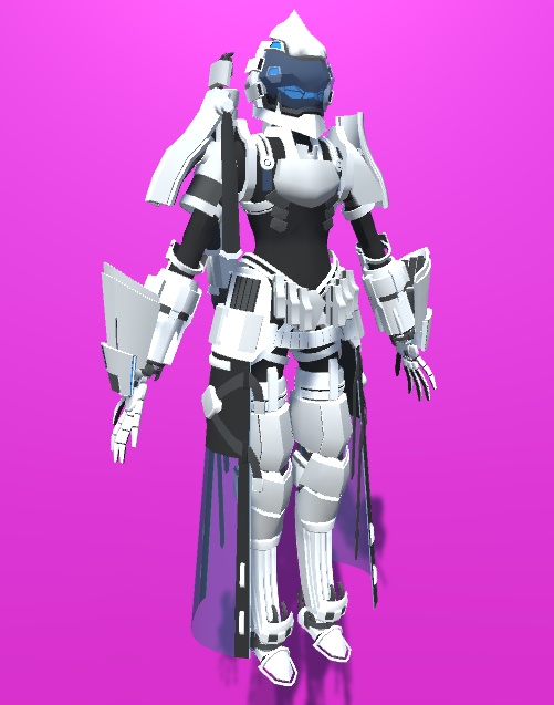 【オリジナル3Dモデル】Formal-Frame-For-Flash