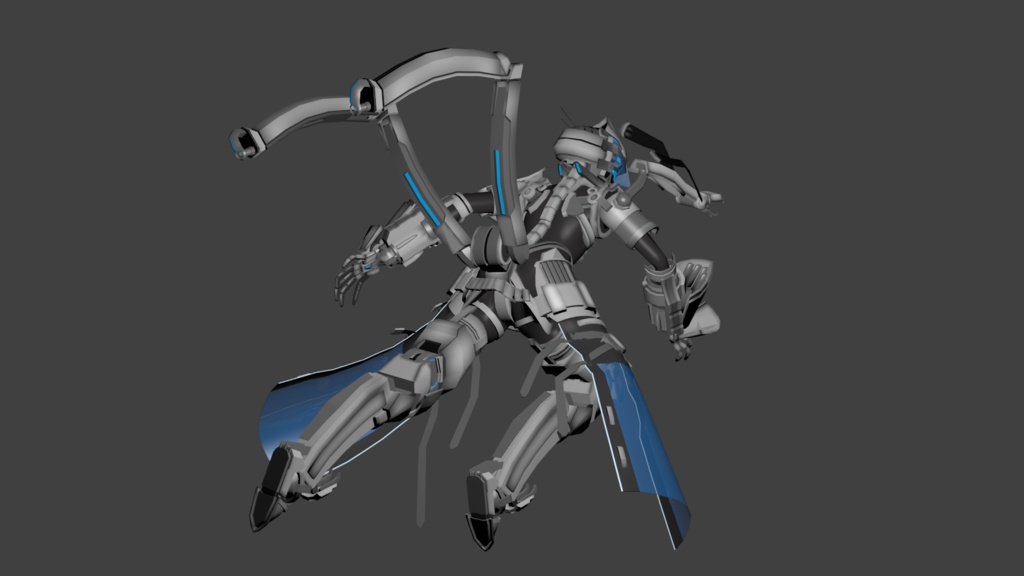 【オリジナル3Dモデル】Formal-Frame-For-Flash