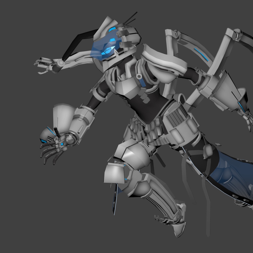 【オリジナル3Dモデル】Formal-Frame-For-Flash