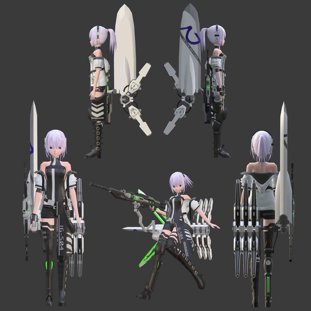 オリジナル3Dモデル【Noia-ノイア-】