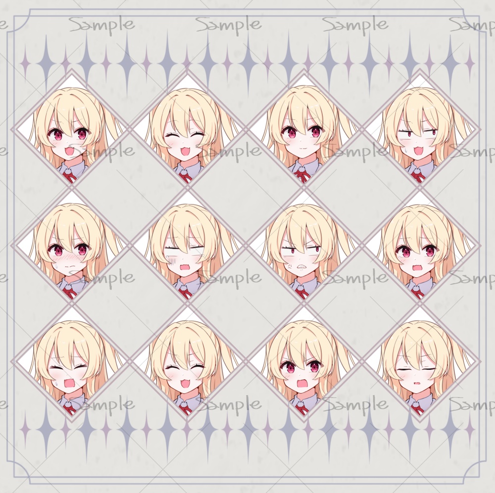 ケモミミ制服少女【計48枚(武器・ケモミミ着脱)】