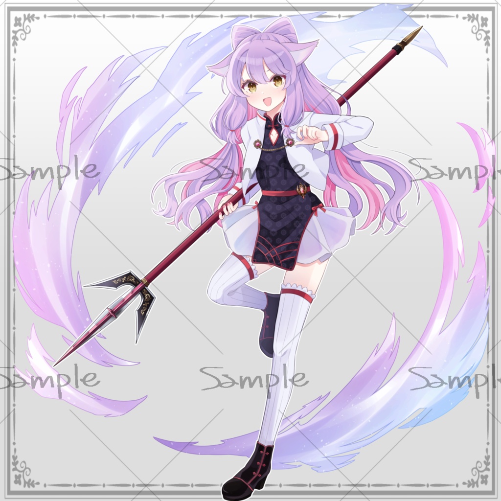 表情7種+着せ替え3種(png+psd)