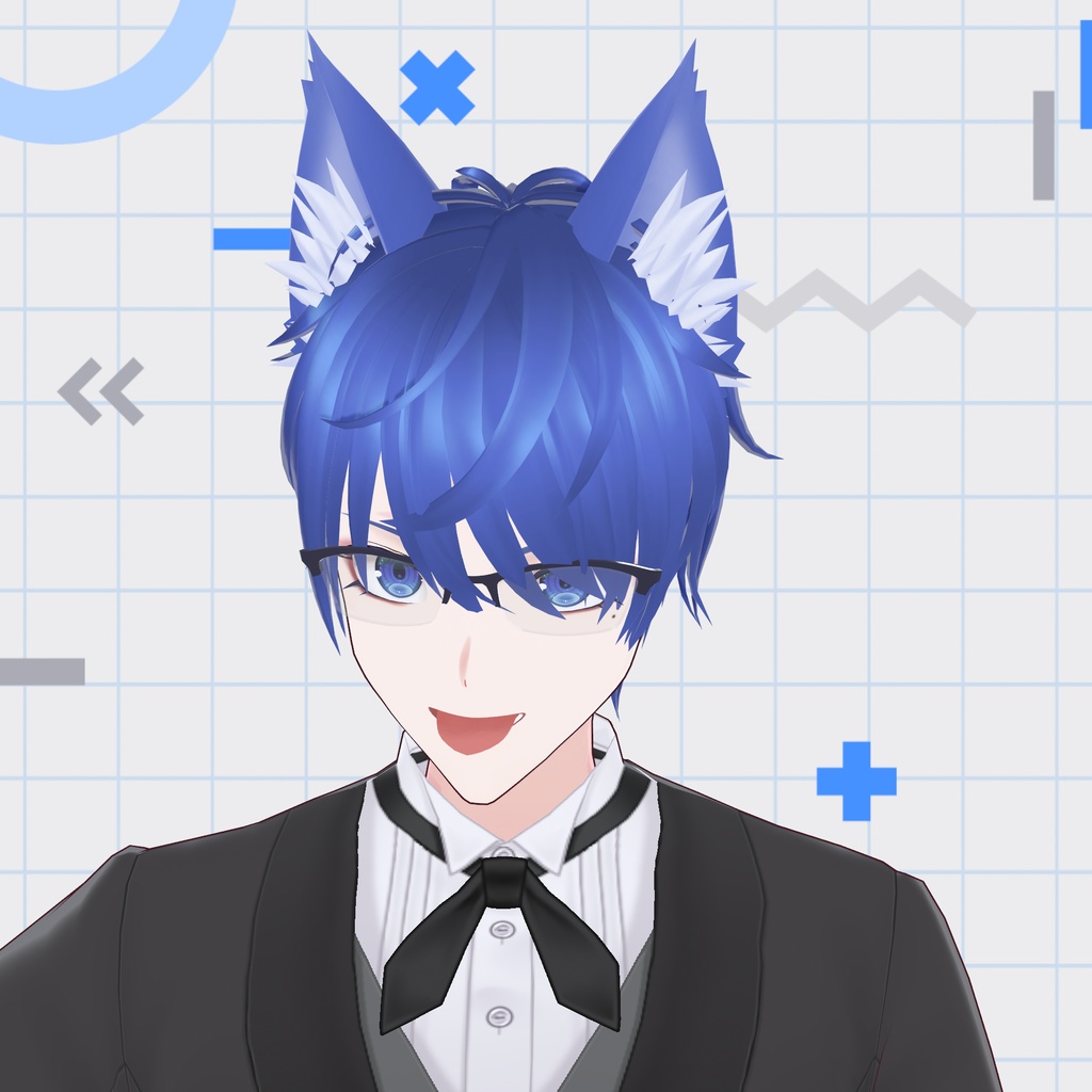 【基本無料】【パーフェクトシンクお試しVRMモデル】