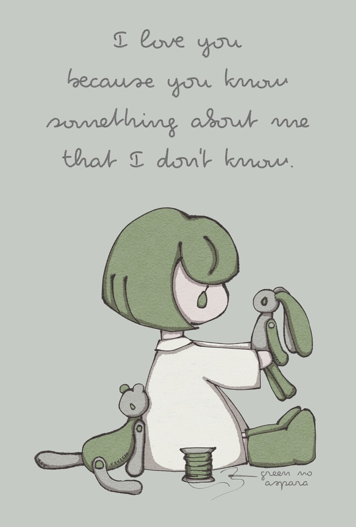 女の子シリーズポストカード6種セット