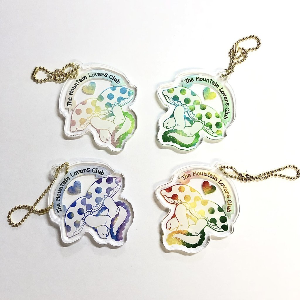 山愛アクリルボールチェーン