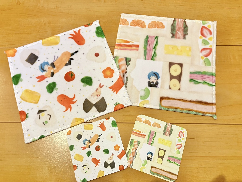 おいしいはんかち おはなしセット