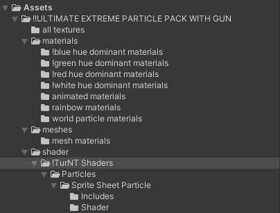 ULTIMATE EXTREME PARTICLE PACK WITH GUN