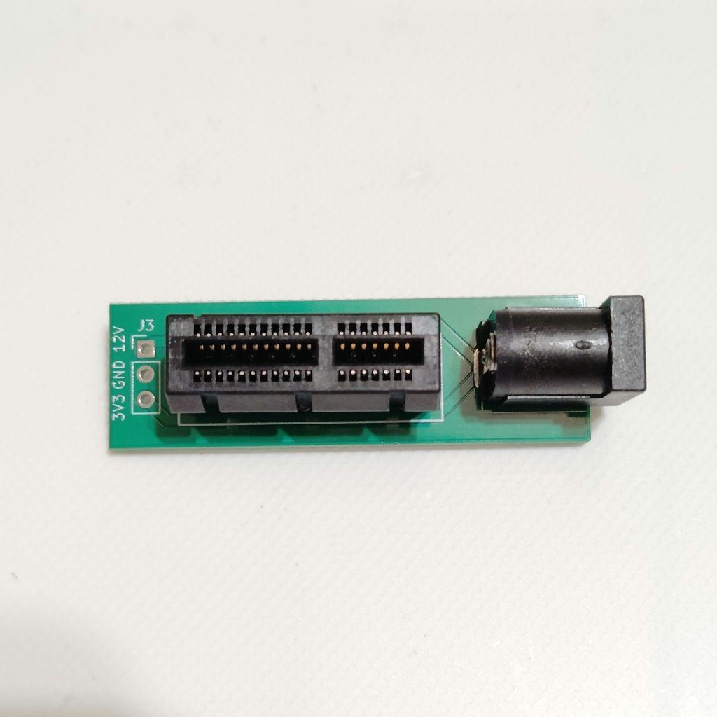 PLEXチューナー 給電用ライザーカード PCIe 3.3V