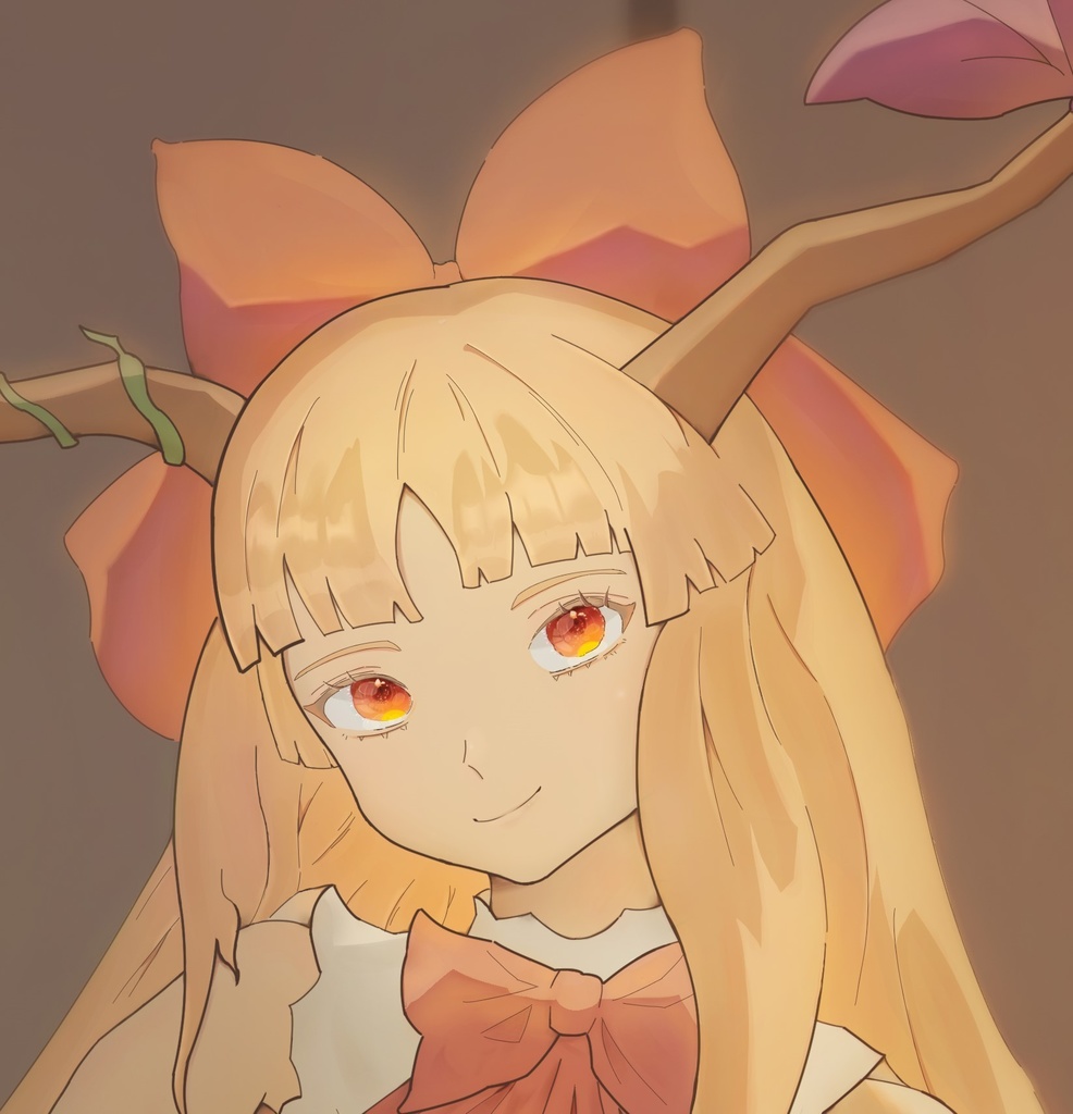 伊吹萃香夕方 ポストカード (東方project )