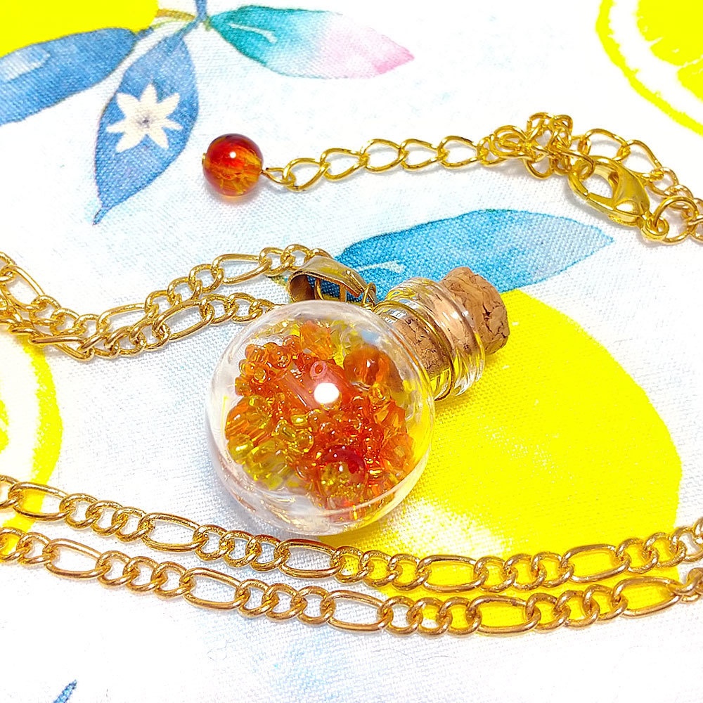 マインクラフト ポーションネックレス 耐火・暗視