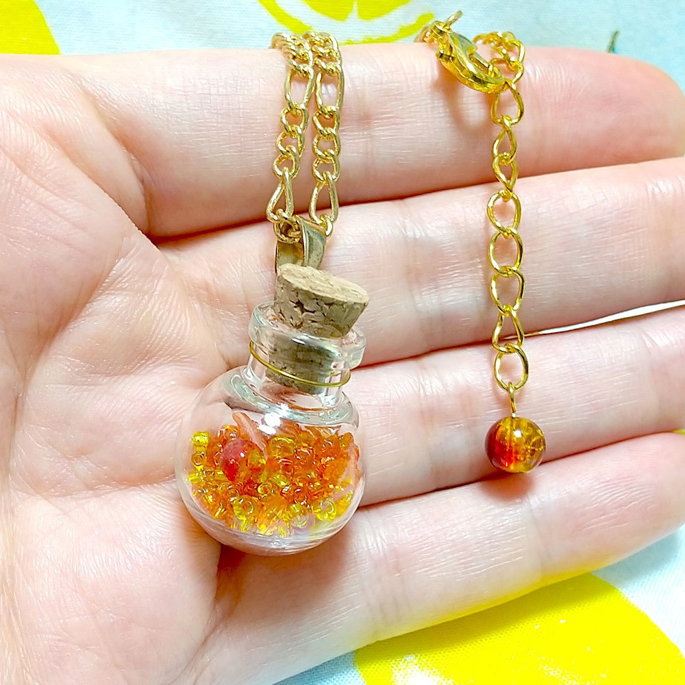 マインクラフト ポーションネックレス 耐火・暗視