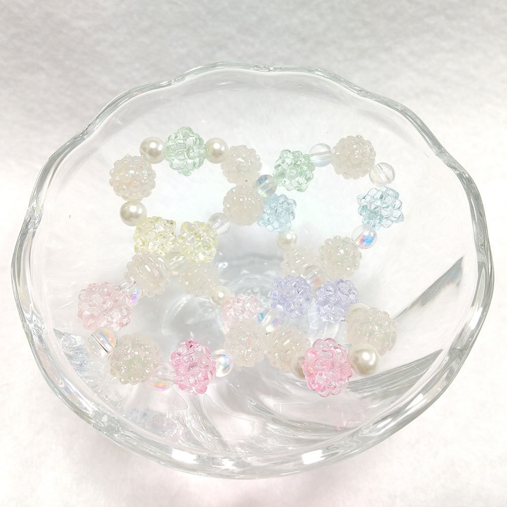 根兵糖イメージブレスレット こんぺいとう