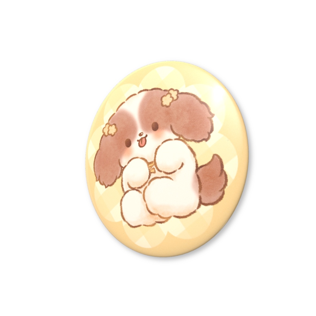 シーズーのまる ごきけん缶バッジ