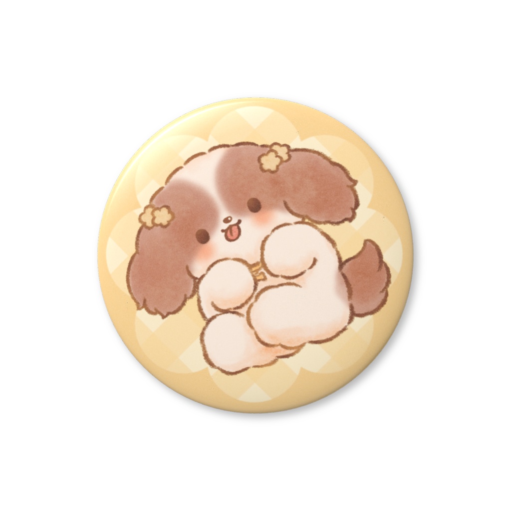 シーズーのまる ごきけん缶バッジ