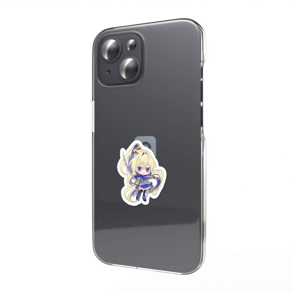 傀儡スマホステッカー　2種