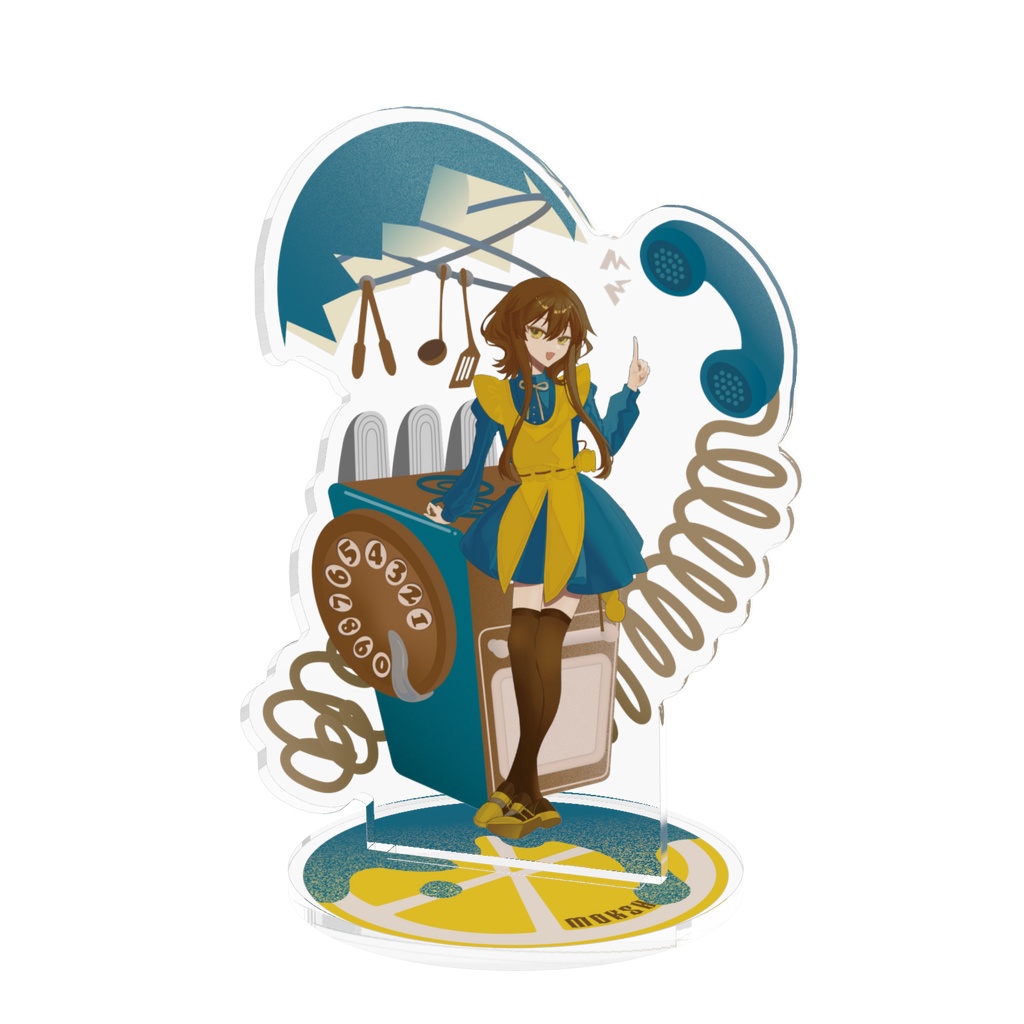 レトロフューチャーアクリルフィギュア/アヤネ