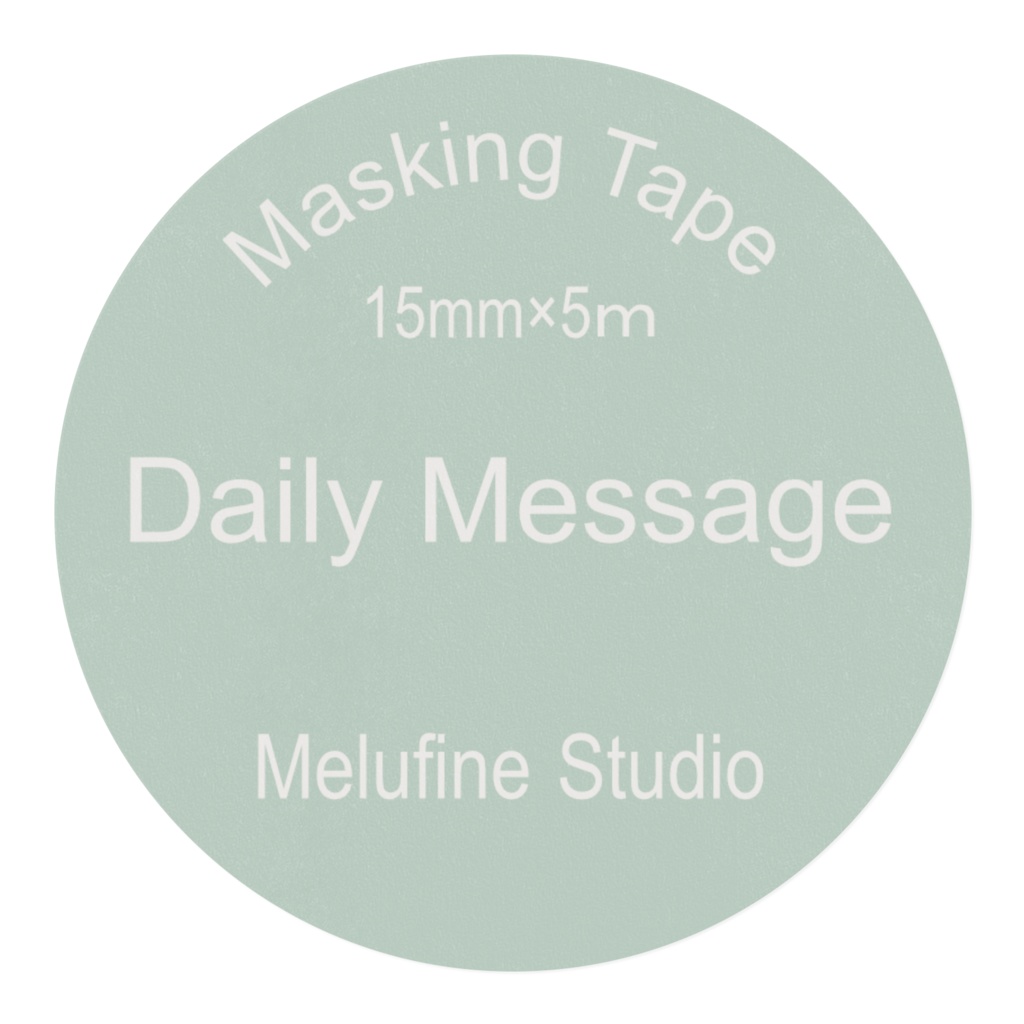 Daily Message 全5色