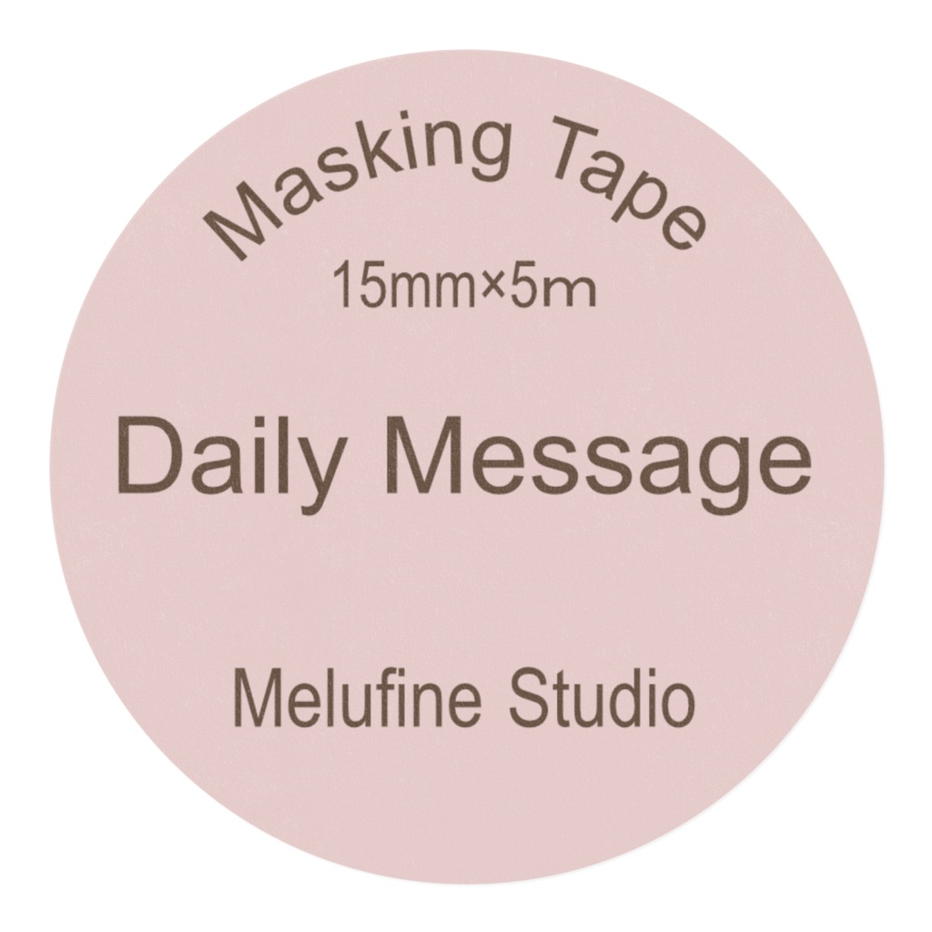 Daily Message 全5色