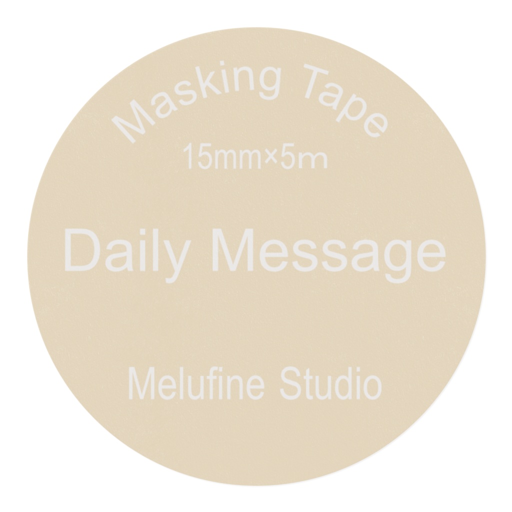 Daily Message 全5色