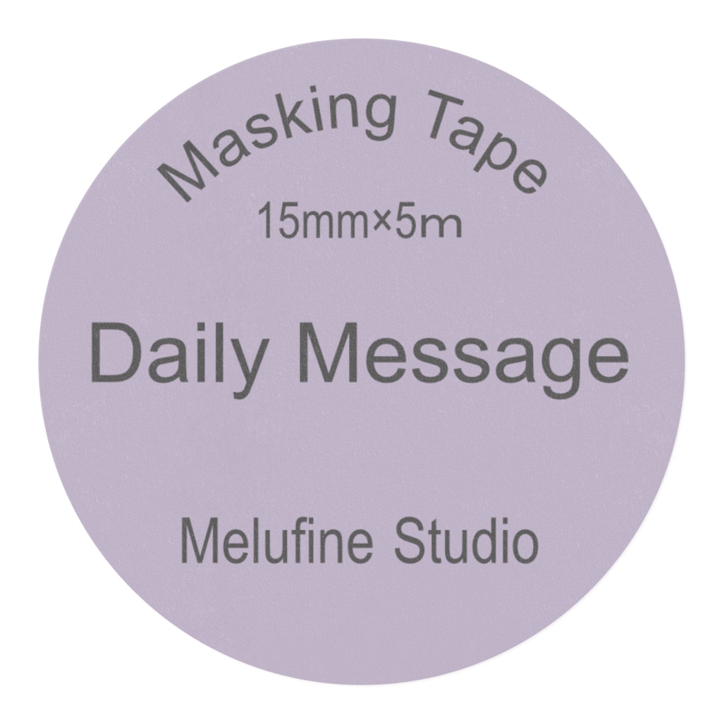 Daily Message 全5色