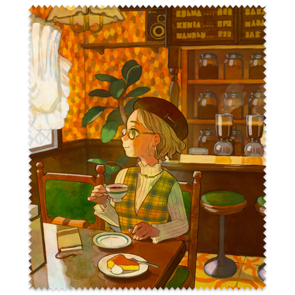 💐【期間限定】2025生誕祭クリーニングクロス (イナガキスミカ先生デザイン)