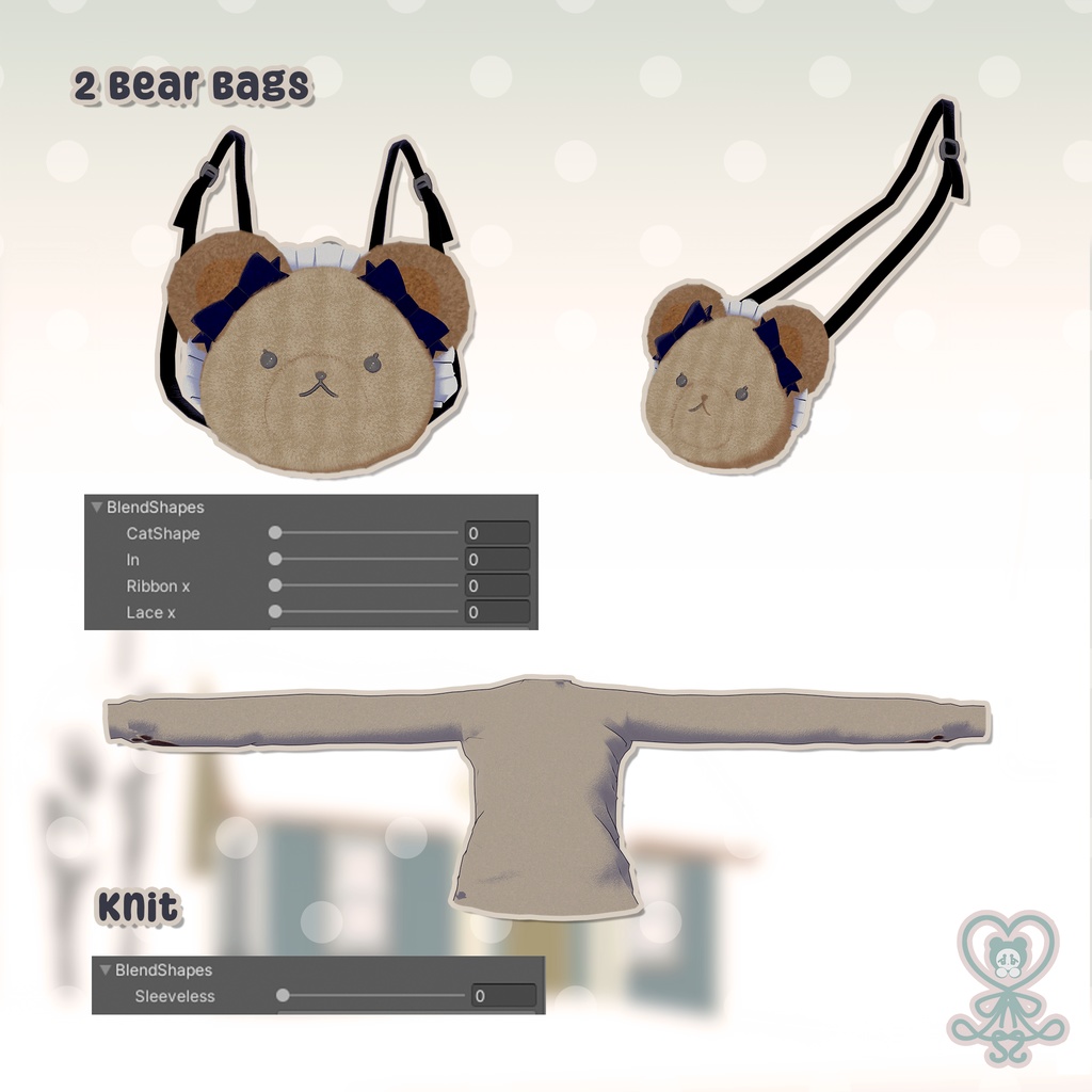 ⛄ 【9アバター対応】Cocoa Bear ⛄