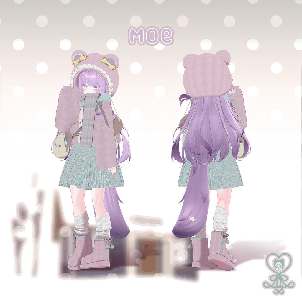 ⛄ 【9アバター対応】Cocoa Bear ⛄