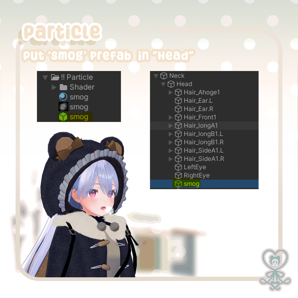 ⛄ 【9アバター対応】Cocoa Bear ⛄